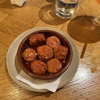 Taller de Tapas - Sizzling chorizos cooked in cava - Spanish Near Me - Barcelona, B