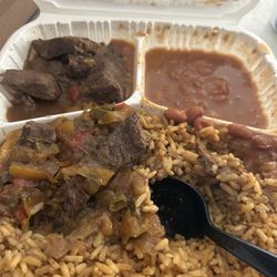 Crisol - Pepper Steak, Rice and Beans