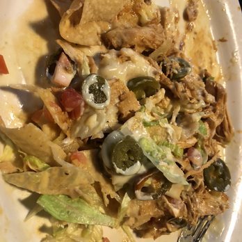 Los Rancheros Mexican Grill - Partially eaten chicken nachos. I did eat them all - Mexican Near Me - Dora, Alabama Los Rancheros Mexican Grill - Partially eaten chicken nachos. I did eat them all - Mexican Near Me - Dora, Alabama