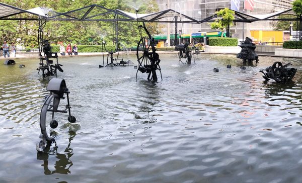 Tinguely Fountain by null