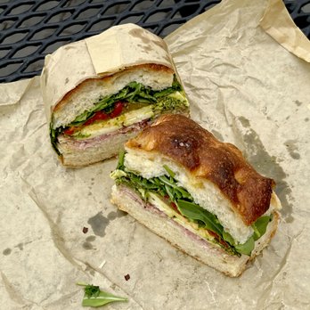 Melrose Cafe - Salami and pesto focaccia sando. $13. - Breakfast & Brunch Near Me - Santa Cruz, California Melrose Cafe - Salami and pesto focaccia sando. $13. - Breakfast & Brunch Near Me - Santa Cruz, California