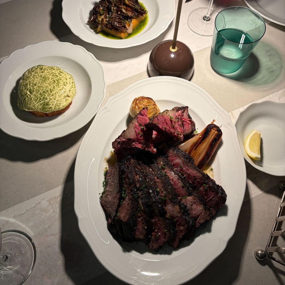 Fleurette - 32oz Dry Aged Flannery Côte de Bœuf + Crispy "Rösti" Potatoes - French Near Me - San Diego, California