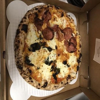 Area Four - Half not pepperoni and half Margherita - Pizza Near Me - Cambridge, Massachusetts