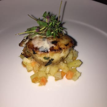 Local - Seared scallop with butternut squash risotto - New American Near Me - Dallas, Texas