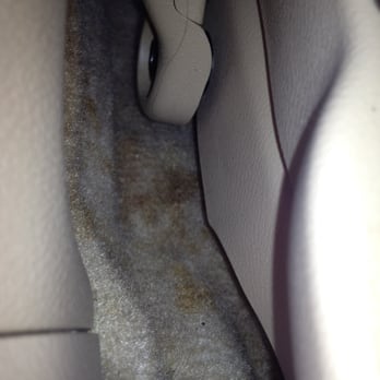 Car Pretty - it looks like it could be a stain but it's still crusty to touch so it couldn't have been scrubbed out. This is after a 7 hours - Auto Detailing Near Me - Modesto, California Car Pretty - it looks like it could be a stain but it's still crusty to touch so it couldn't have been scrubbed out. This is after a 7 hours - Auto Detailing Near Me - Modesto, California