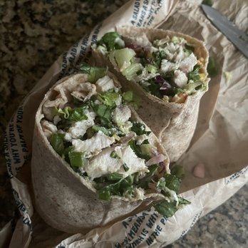 Chopt Creative Salad Co. - Sesame chicken wrap- bad bad bad. Bad meat. - Salad Near Me - Washington, DC, District of Columbia