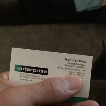 Enterprise Rent-A-Car - Ivan is a joke of a person. - Car Rental Near Me - Sacramento, California Enterprise Rent-A-Car - Ivan is a joke of a person. - Car Rental Near Me - Sacramento, California