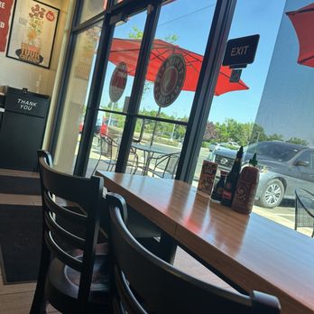 Teriyaki Madness - Front door, waiting area. Couple outdoor seating - Japanese Near Me - Fresno, California
