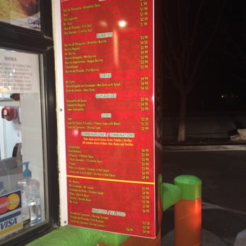 Mr Taco - Such variety!! - Mexican Near Me - Los Banos, California