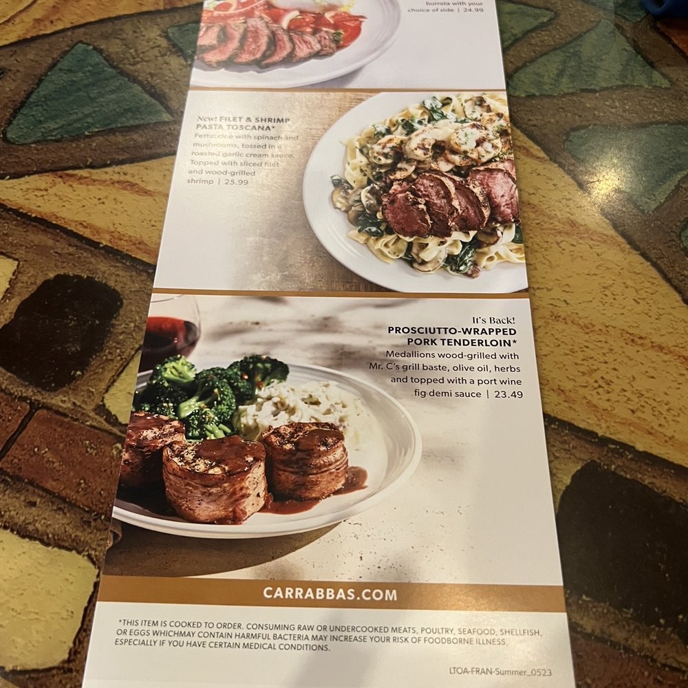 Carrabba's Italian Grill - Italian Near Me - Glendale, Arizona