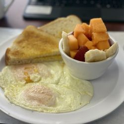 The Same Place Cafe - Two eggs breakfast