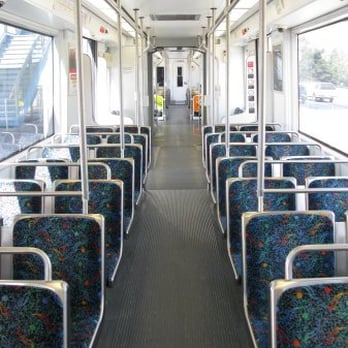 Allen Gold Line Station - seats and interior of a typical Gold Line train car - Public Transportation Near Me - Pasadena, California Allen Gold Line Station - seats and interior of a typical Gold Line train car - Public Transportation Near Me - Pasadena, California