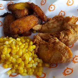 Chicken Now - when the plantain is almost bigger than chicken, you know you got ripped off. 1st time..last time in chicken now $9.00 meal