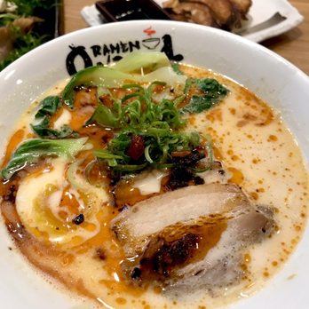 Onoya Ramen - Tonkotsu TanTan Ramen. The creamy paitan tonkotsu broth didn't get the spicy brightness from the tare. - Ramen Near Me - Honolulu, Hawaii Onoya Ramen - Tonkotsu TanTan Ramen. The creamy paitan tonkotsu broth didn't get the spicy brightness from the tare. - Ramen Near Me - Honolulu, Hawaii