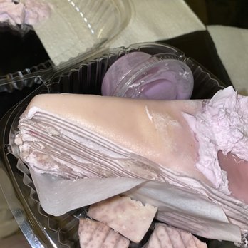 Rao Thai Eatery - taro crepe cake - Thai Near Me - Elk Grove, California Rao Thai Eatery - taro crepe cake - Thai Near Me - Elk Grove, California