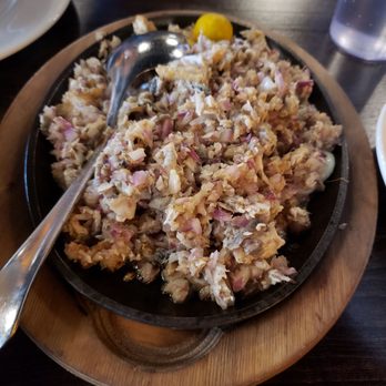 Gerry's Grill - Bangus sisig with scrambled egg - Filipino Near Me - Houston, Texas Gerry's Grill - Bangus sisig with scrambled egg - Filipino Near Me - Houston, Texas
