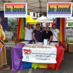 First Christian Church of Orange - Pride Representation!