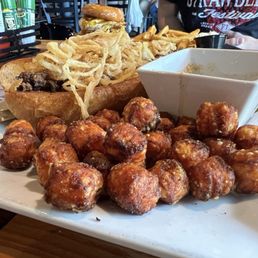 Big Dipper w/ sweet potato tots Big Dipper w/ sweet potato tots