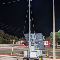 McDonald's - It seems like some sort of solar-powered mobile surveillance system running 24/7 on their parking lot. Crack heads all over