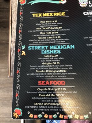 Menu photo 4 La Catrina Ellijay, GA