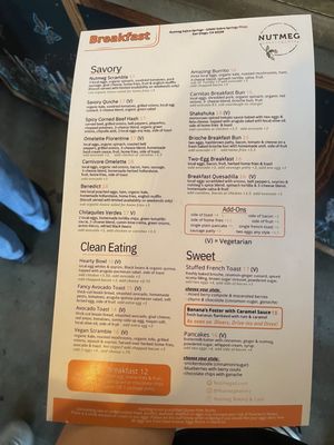 Menu photo 4 Nutmeg Bakery & Cafe San Diego, CA Menu photo 4 Nutmeg Bakery & Cafe San Diego, CA