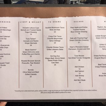 The Rooftop - Menu and prices as of Oct. 8th, 2017. - Asian Fusion Near Me - Beverly Hills, California The Rooftop - Menu and prices as of Oct. 8th, 2017. - Asian Fusion Near Me - Beverly Hills, California