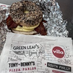 Tony + Benny's - Apparently, the best five dollars I've ever spent at an airport.