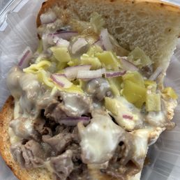 Cali cheese steak Cali cheese steak