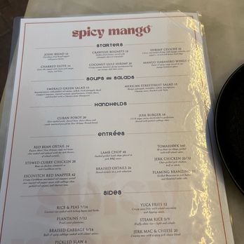 Spicy Mango - Menu - Caribbean Near Me - New Orleans, Louisiana