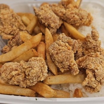 T4 Tea For One - Popcorn chicken, fries and rice bento box - Bubble Tea Near Me - Vacaville, California T4 Tea For One - Popcorn chicken, fries and rice bento box - Bubble Tea Near Me - Vacaville, California