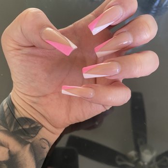 The Nail Loft - Valentines day nails by Amy . Shape, color, and length always perfect!!! - Nail Salons Near Me - Montclair, California