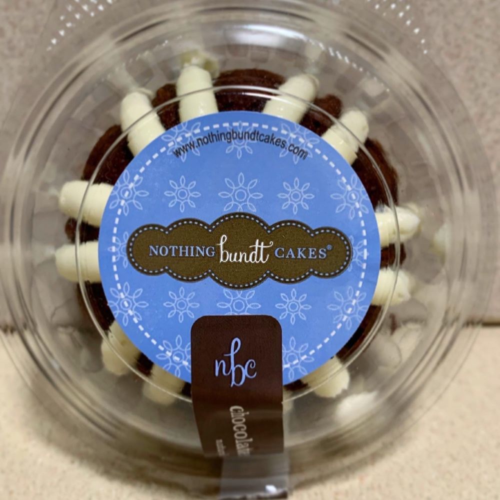Nothing Bundt Cakes - Chocolate bundt cake packaging. - Bakeries Near Me - Shrewsbury, New Jersey Nothing Bundt Cakes - Chocolate bundt cake packaging. - Bakeries Near Me - Shrewsbury, New Jersey