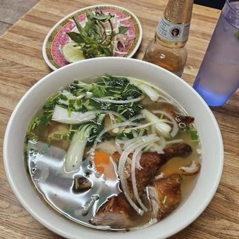 Pho Viet Restaurant - Roast Duck Soup with Rice Noodle. So tasty!!! - Vietnamese Near Me - Modesto, California Pho Viet Restaurant - Roast Duck Soup with Rice Noodle. So tasty!!! - Vietnamese Near Me - Modesto, California