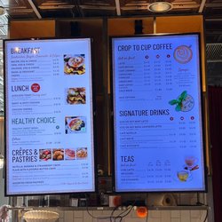 Santos Coffee Uptown - Menu