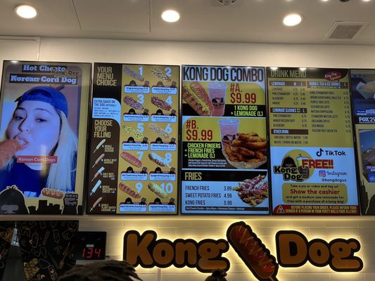 Menu photo 3 Kong Dog Arlington, VA