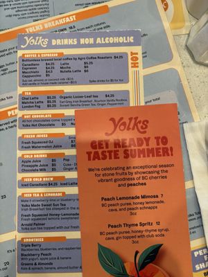 Menu photo 3 Yolks  Vancouver, BC