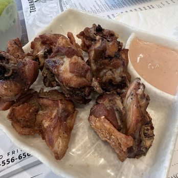 Terraza Montemar - Chicharrones de pollo fried at the moment! - Seafood Near Me - Rio Grande, Puerto Rico Terraza Montemar - Chicharrones de pollo fried at the moment! - Seafood Near Me - Rio Grande, Puerto Rico