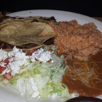 El Sur Restaurant - Shredded beef pan fried tacos. - Mexican Near Me - Tucson, Arizona