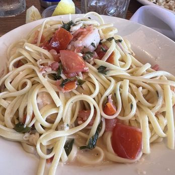 Brophy Bros - Seafood pasta with scallops and shrimp. - Seafood Near Me - Santa Barbara, California Brophy Bros - Seafood pasta with scallops and shrimp. - Seafood Near Me - Santa Barbara, California