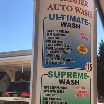Chevron - a sign for a car wash - Gas Stations Near Me - Birmingham, Alabama