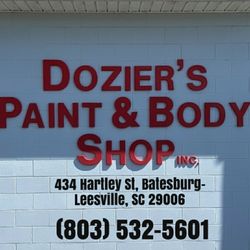 Dozier's Paint & Body Shop - Excellent Customer Service From Dozier's Paint & Body Shop