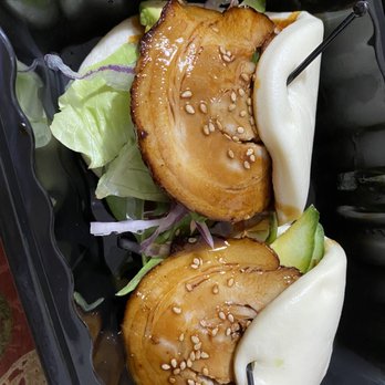 IZA Robata - 2 Pork Belly Bao - Ramen Near Me - Spring, Texas