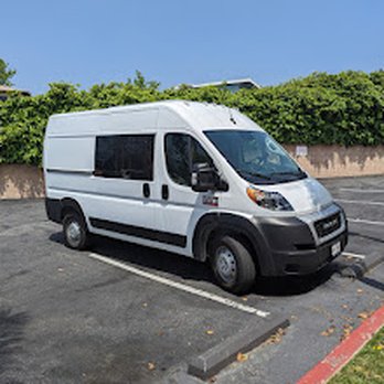 Sunstorm Vans - Campervan we rented for an event (Neotropolis 2023). - RV Rental Near Me