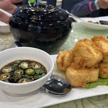Kim Tar Seafood Restaurant - Fried Crispy Tofu ($13.91 Lunch Special) - Seafood Near Me - Monterey Park, California