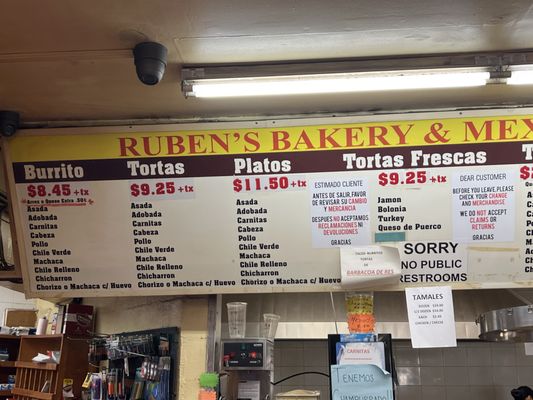 Ruben's Bakery & Mexican Food Inc. by null
