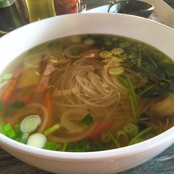 Love Pho Cafe - The shrimp pho before adding the other vegetables that they bring on the side - Vietnamese Near Me - Thousand Oaks, California Love Pho Cafe - The shrimp pho before adding the other vegetables that they bring on the side - Vietnamese Near Me - Thousand Oaks, California