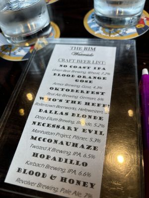 Menu photo 8 The Rim Fort Worth, TX Menu photo 8 The Rim Fort Worth, TX