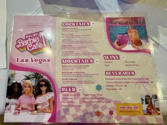 Menu photo 6 Malibu Barbie Cafe Las Vegas, NV Menu photo 6 Malibu Barbie Cafe Las Vegas, NV