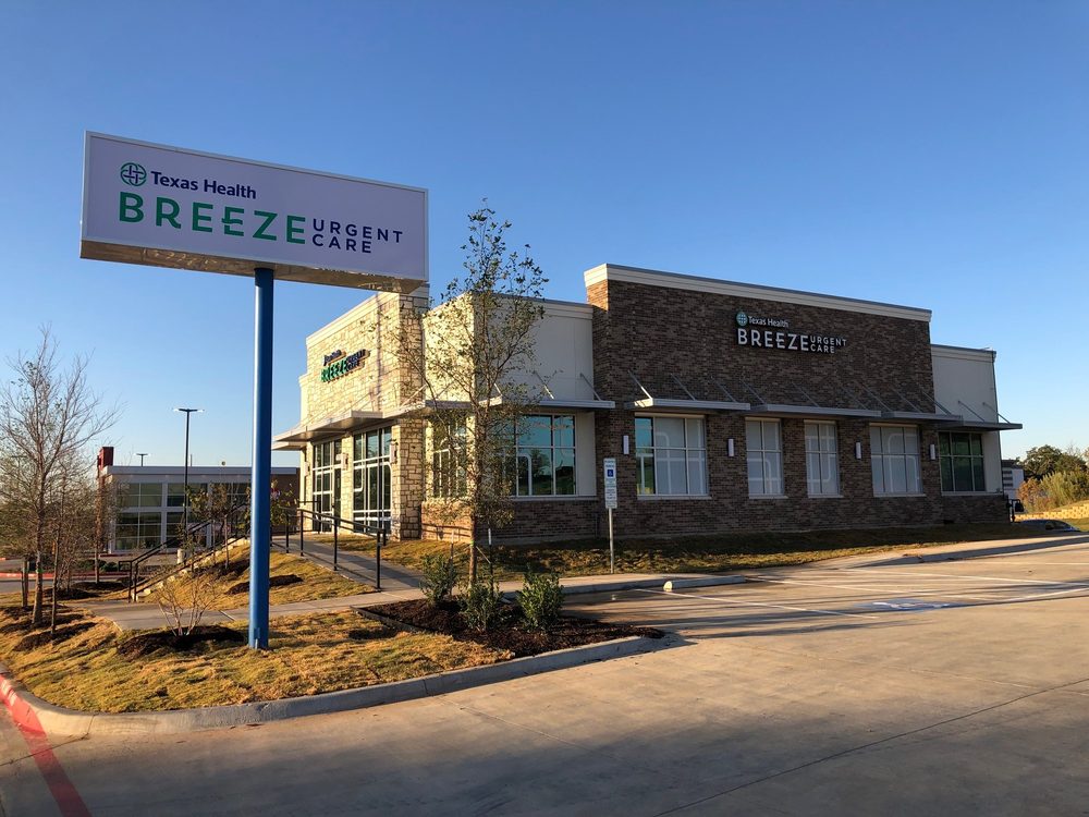 TEXAS HEALTH BREEZE URGENT CARE DENTON 4600 Teasley Ln, Denton, Texas Urgent Care Phone