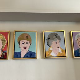 Beautiful Golden Girls Art piece (s)